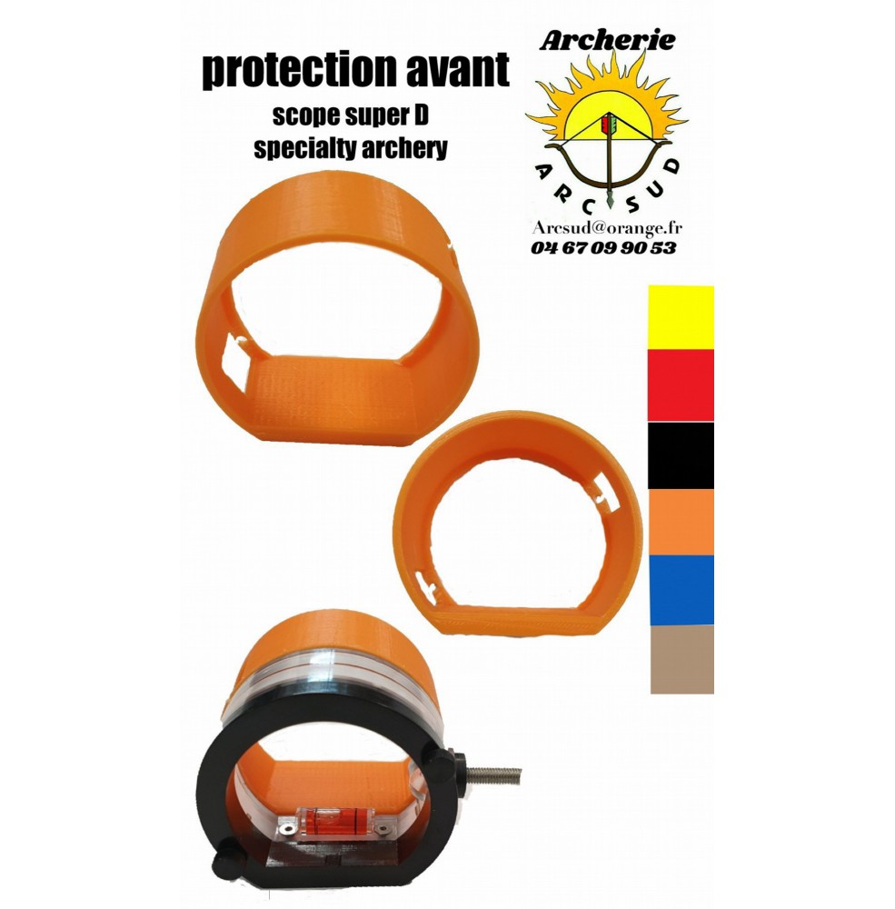 accessoire scope spécialty archery protection avant