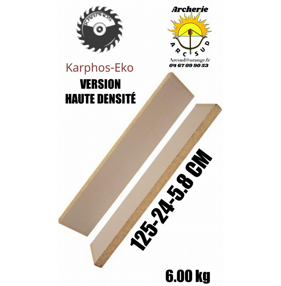 Karphos eko bande de stramit HD 125 x 24 x 5.8 cm