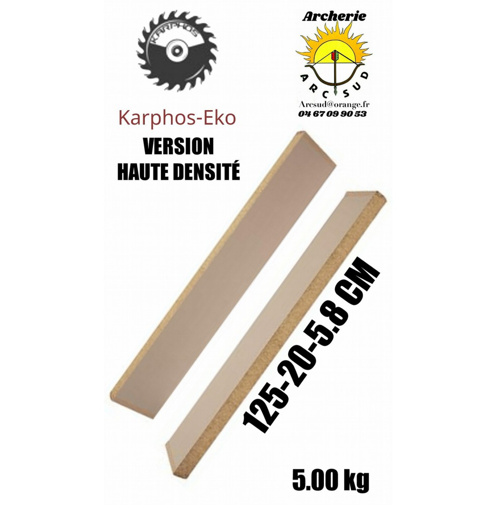 Karphos eko bande de stramit HD 125 x 20 x 5.8 cm