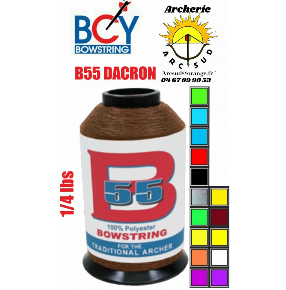 Bcy bobine  B55 dacron 1/ 4 lbs 