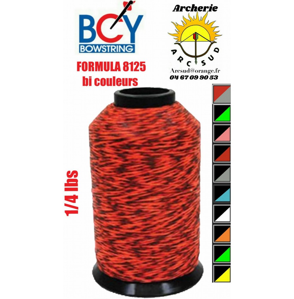 Bcy bobine 8125 bi couleurs 1/4 lbs