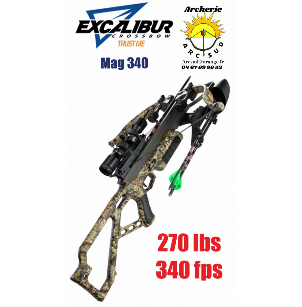 Excalibur arbalète mag 340
