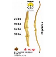 Big tradition arc chasse tiger 55c324