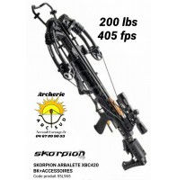 Skorpion arbalète xbc 420 noir avec accessoires 55L965