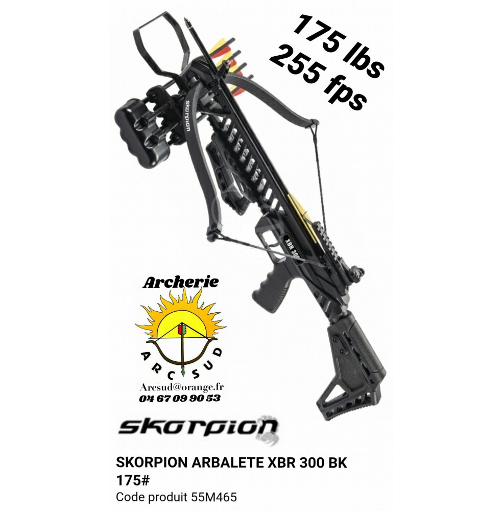 Skorpion arbalète xbr 300 noir 55m456