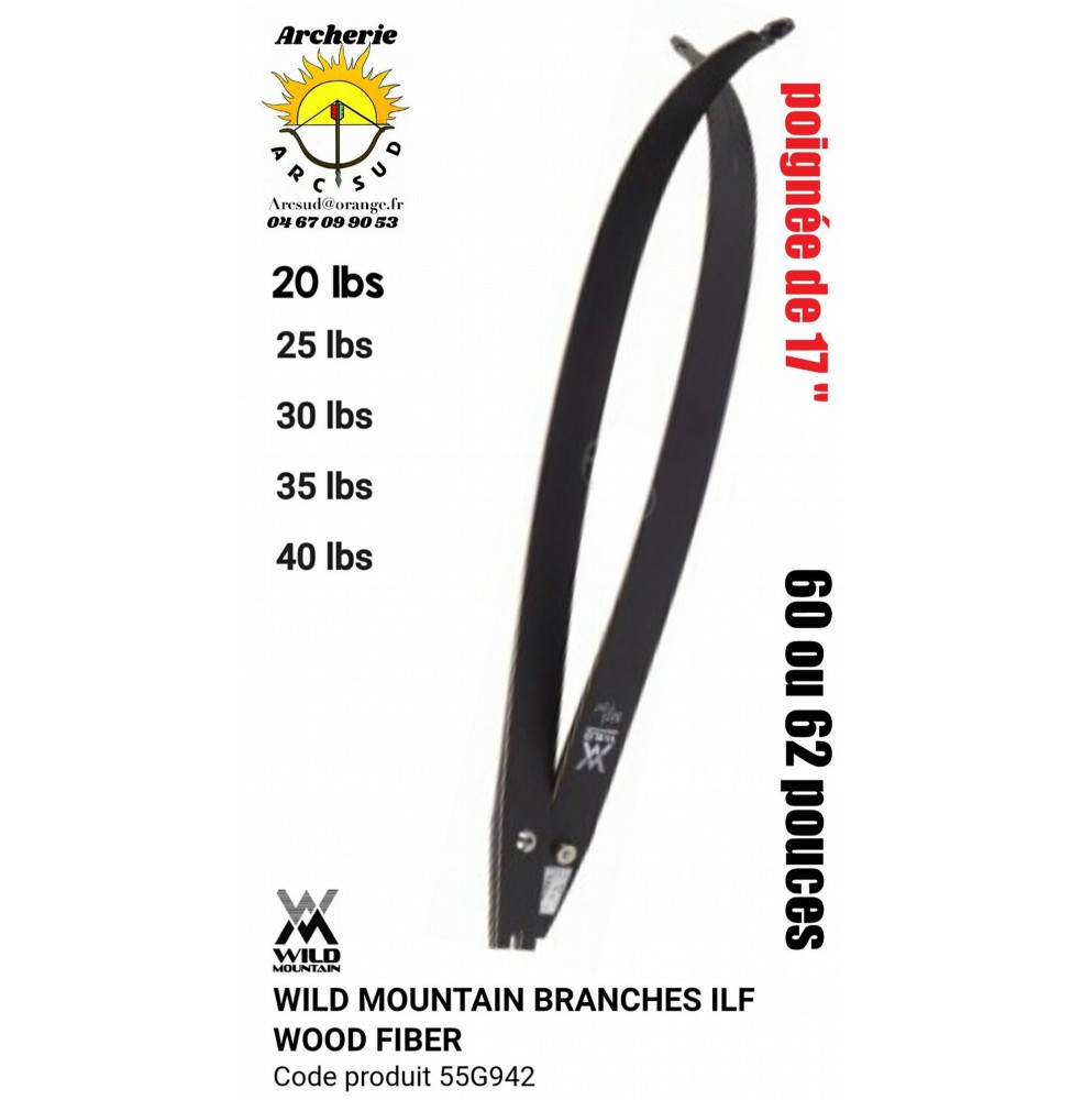 Wild mountain branche td wood fiber 55g942