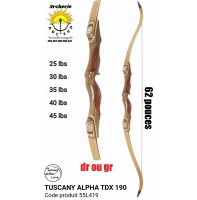 Tuscany alpha arc chasse tdx 190 ref 55L419
