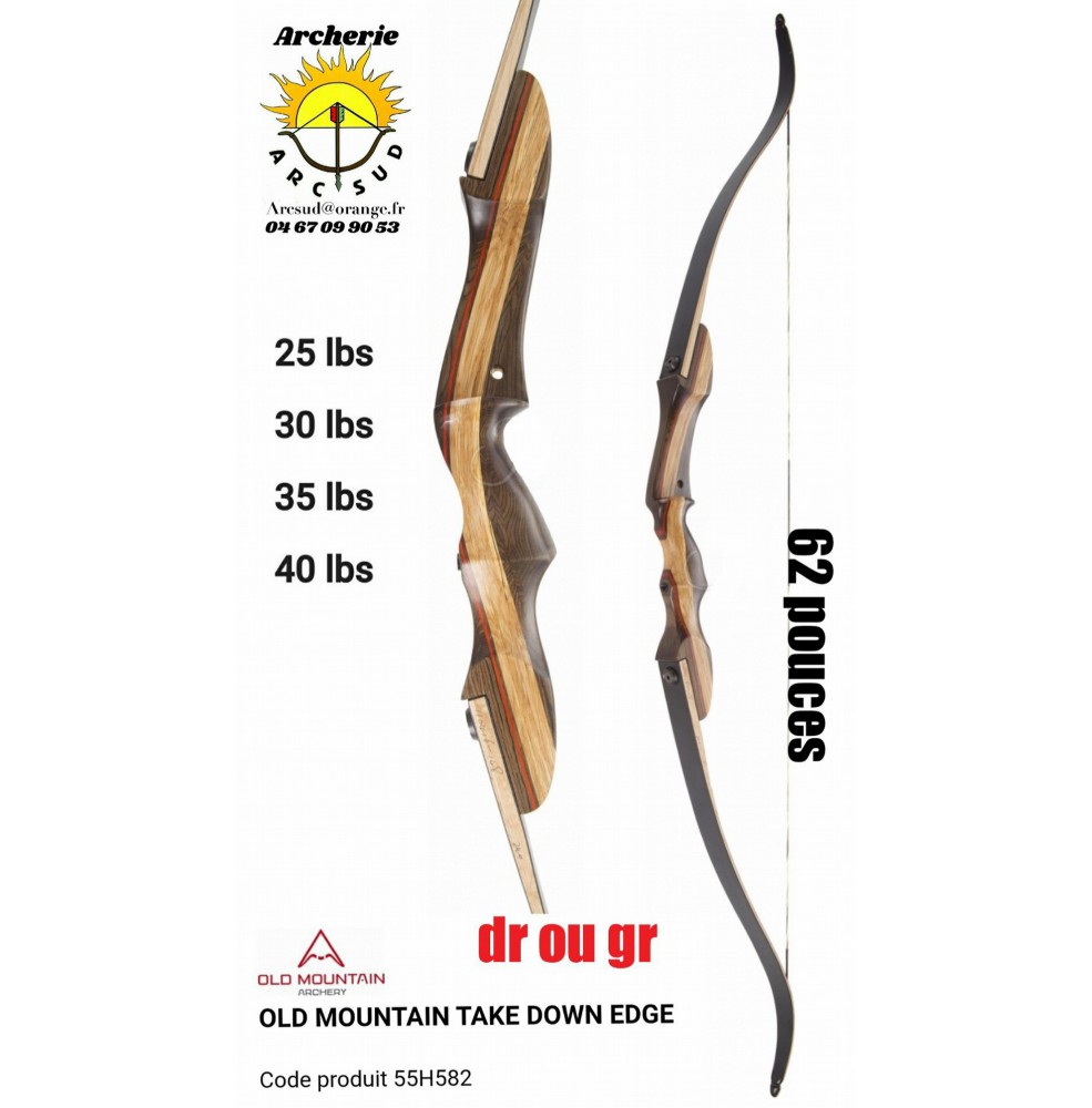 Old Mountain arc chasse td edge 55h582