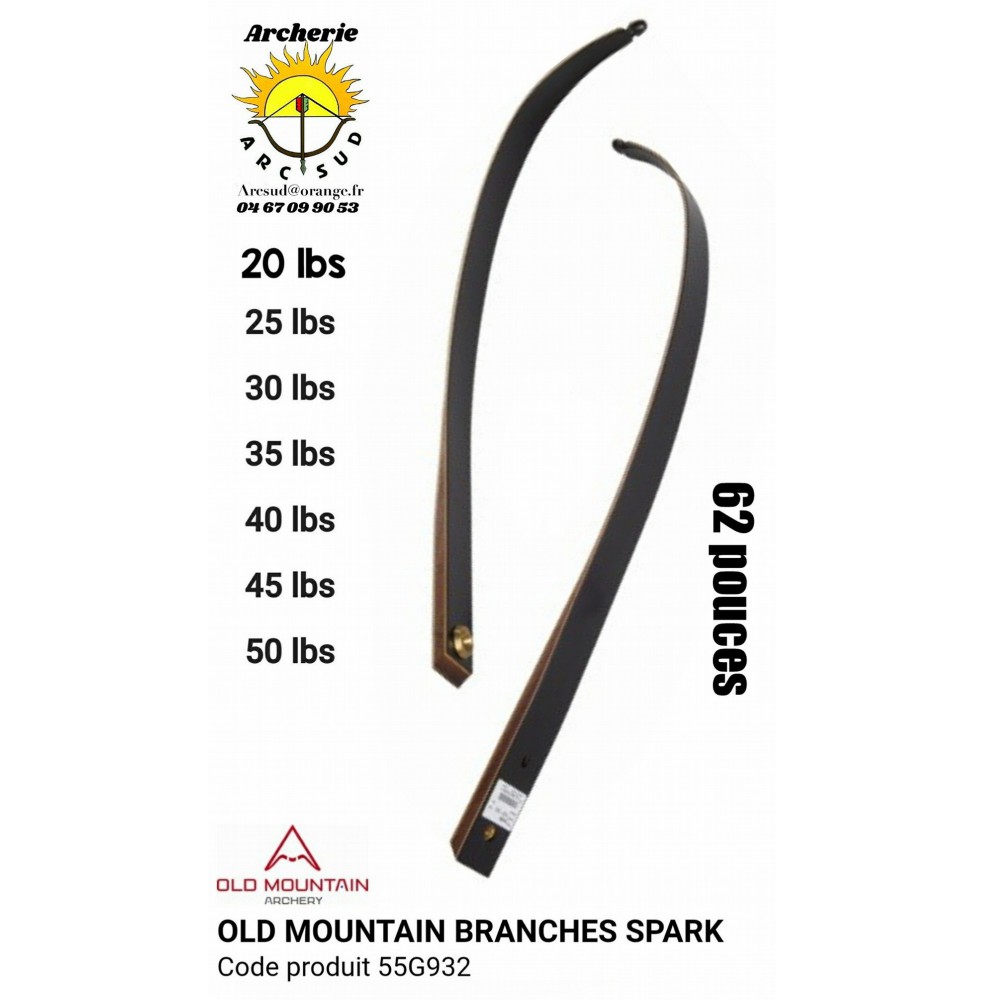 Old Mountain branche td spark 55g932