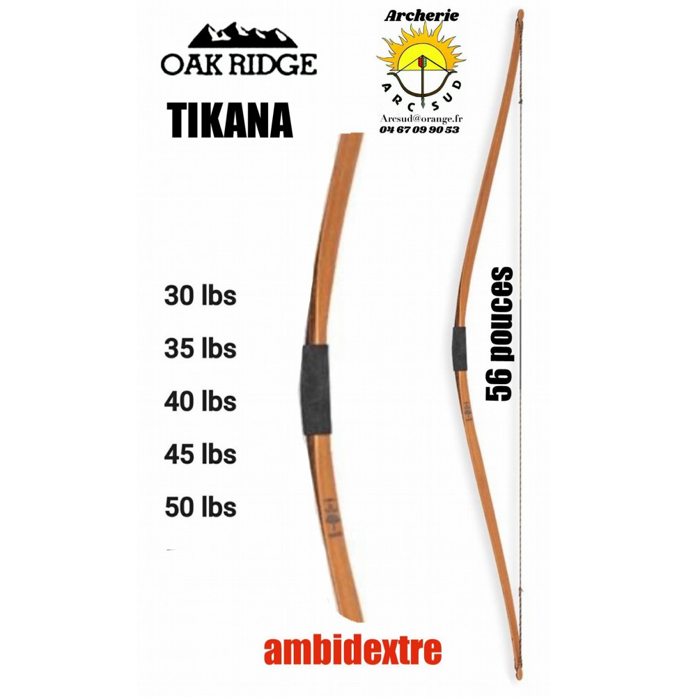 Oak ridge longbow tikana