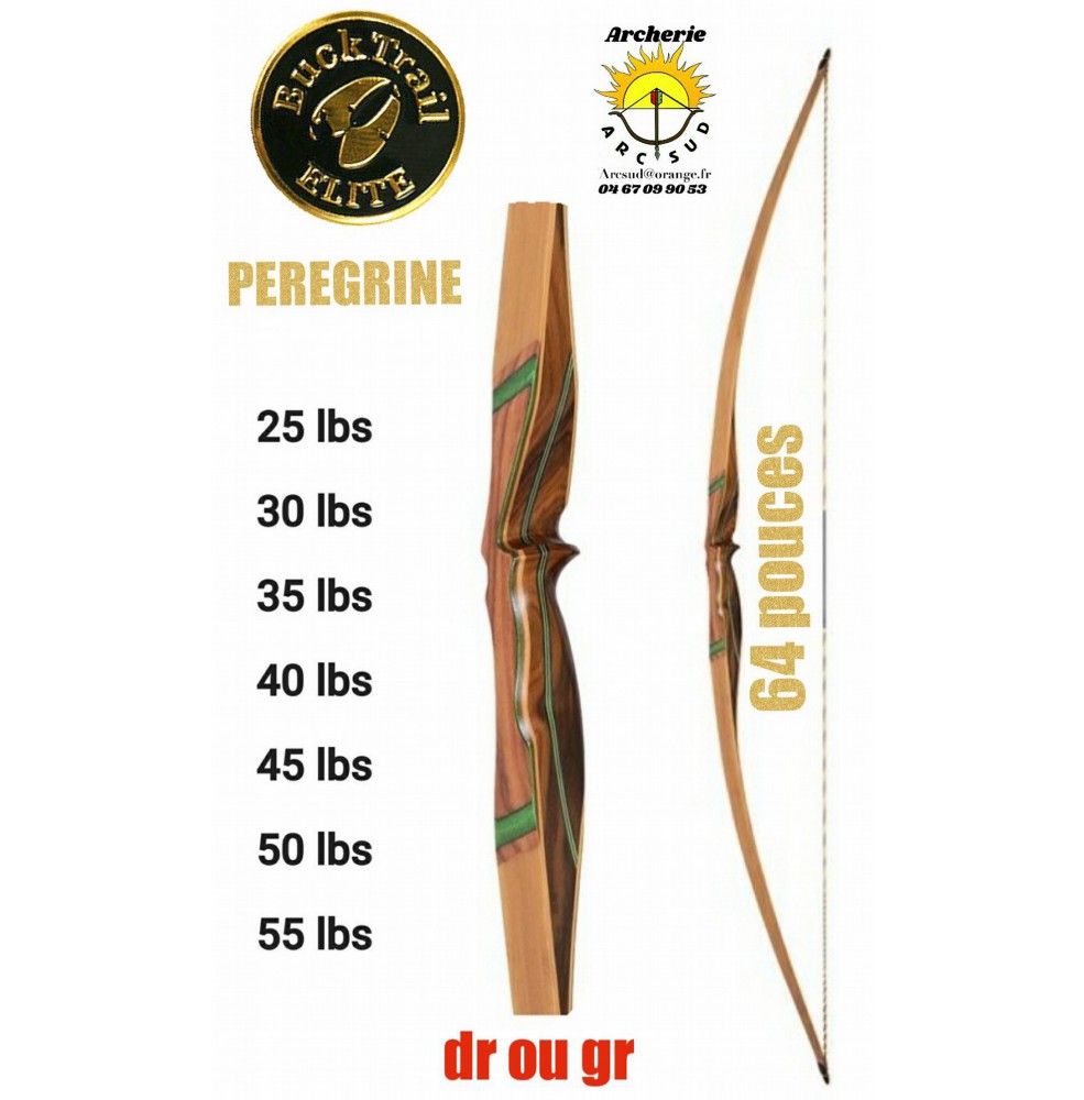 Buck trail élite longbow peregrine