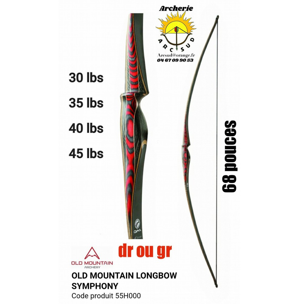 Old Mountain longbow symphony 55h000