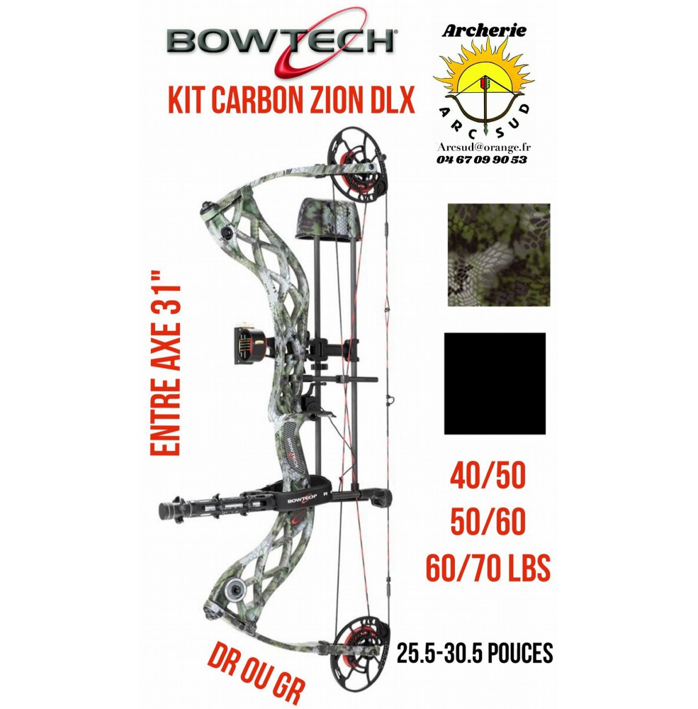 Bowtech kit carbon zion dlx 2021