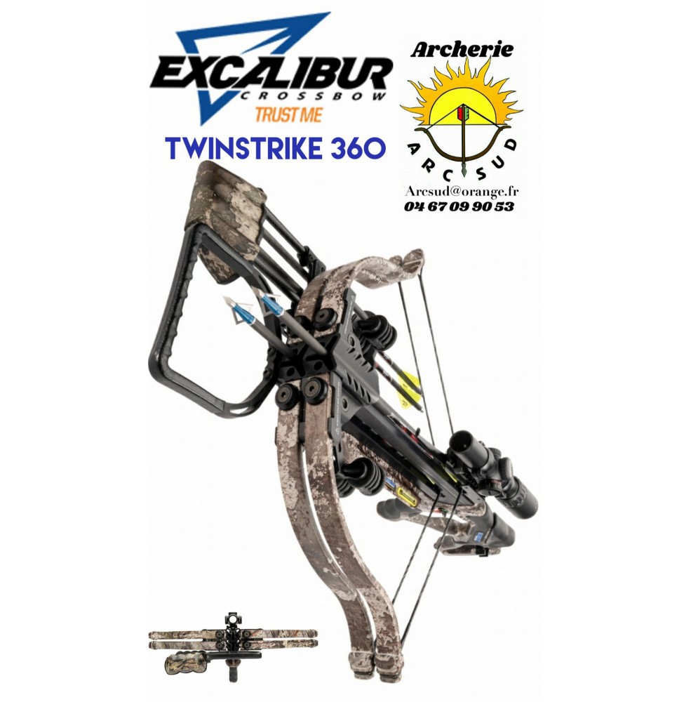 Excalibur arbalète twinstrike 360