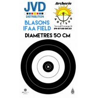 Jvd blasons ifaa field diamètres 50 cm (par 50)