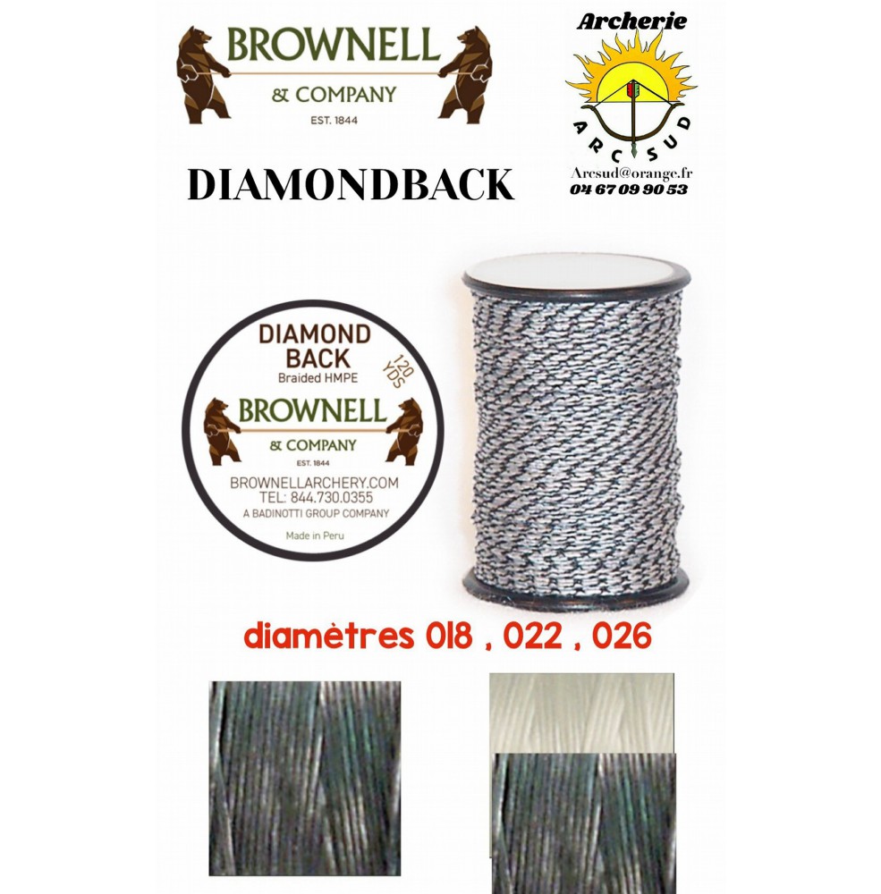 Brownell bobine tranche fil diamond back