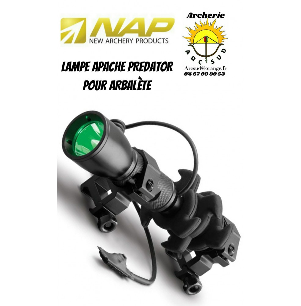 Nap lampe apache predator pour arbalète ref  A056815