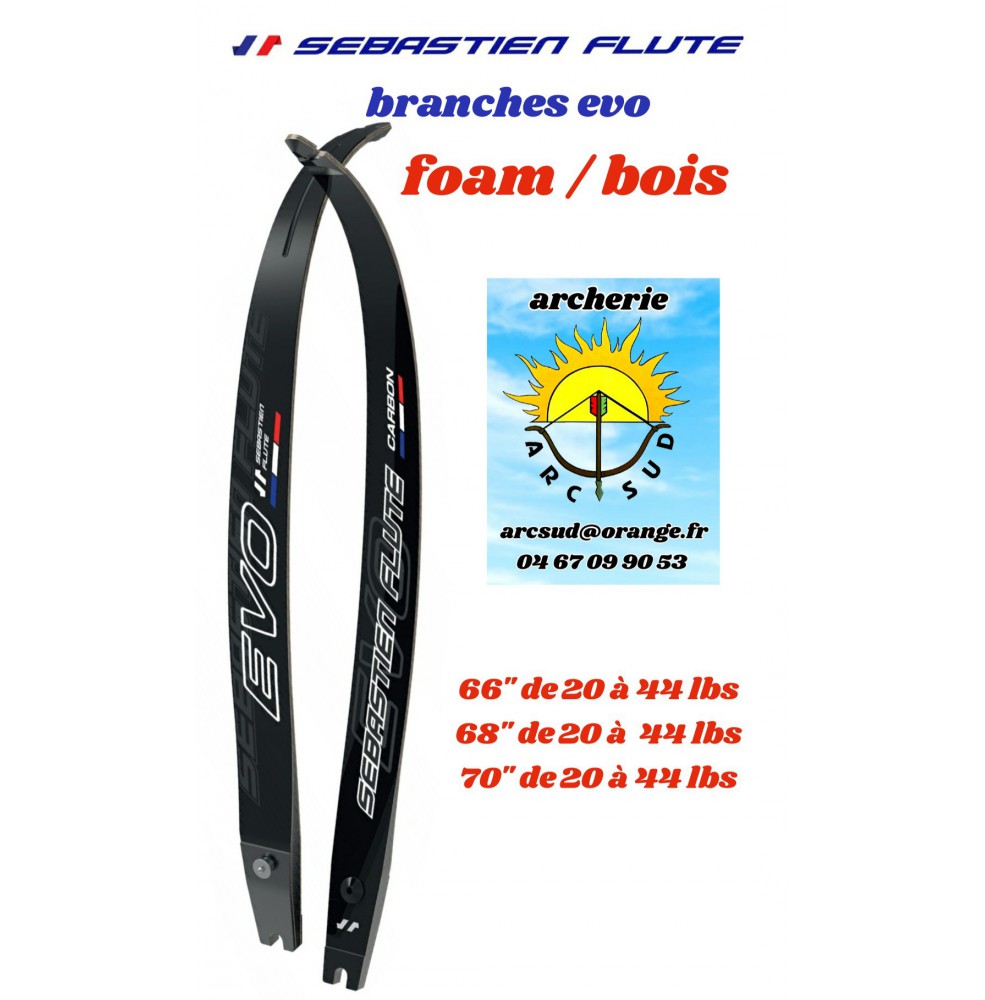 Sebastien flute branches evo carbon foam ref 07656620