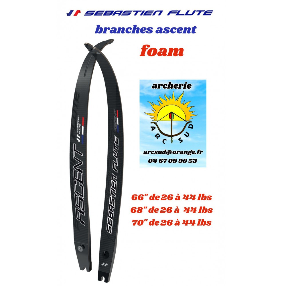 Sebastien flute branches ascent carbon foam ref 07856622