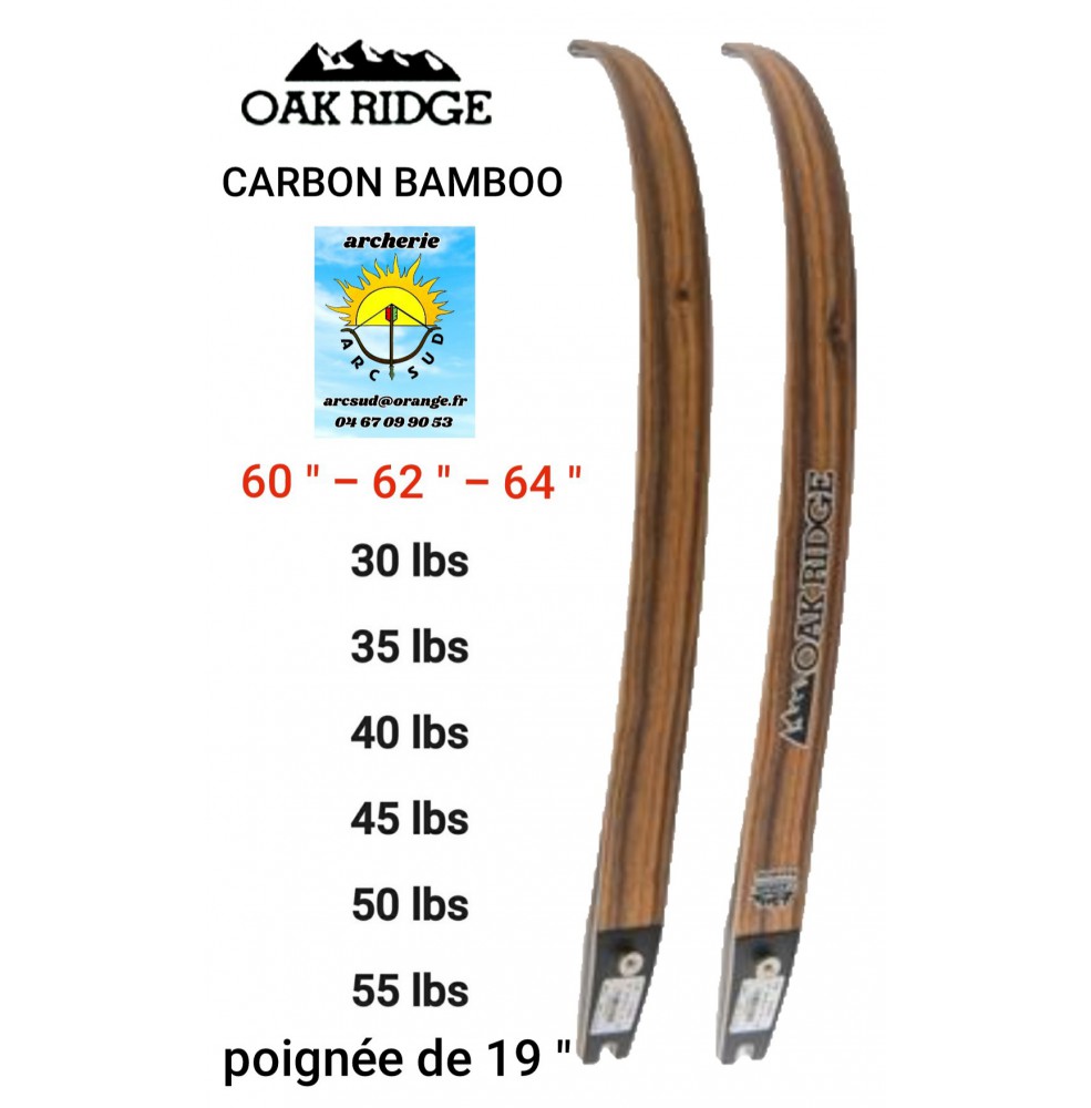 Oak ridge branche td carbon bamboo