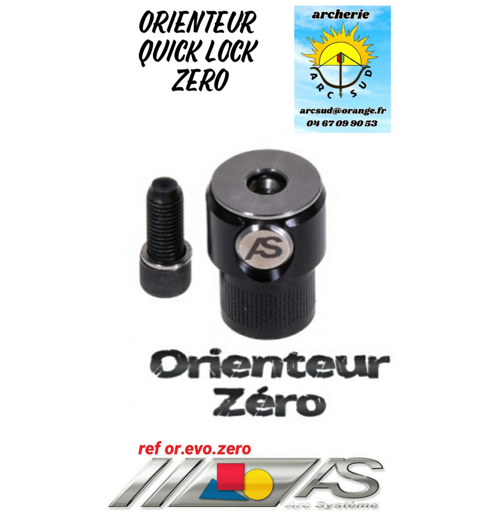 Arc système orienteur quick lock zero ref or.evo.zero