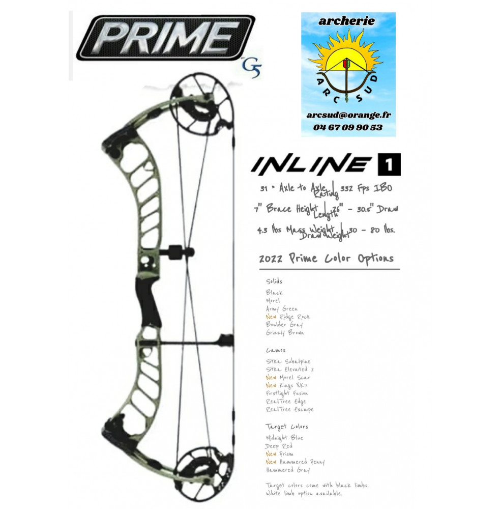 Prime arc à poulie inline 1 (2022)