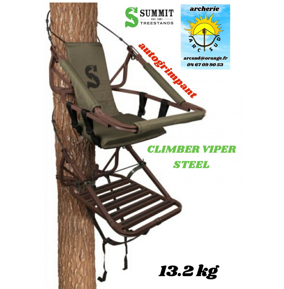 Summit treestands autogrimpeur viper steel ref  A024753