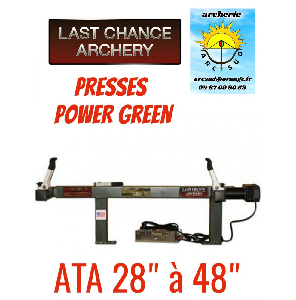 Last chance presse d'établi power green