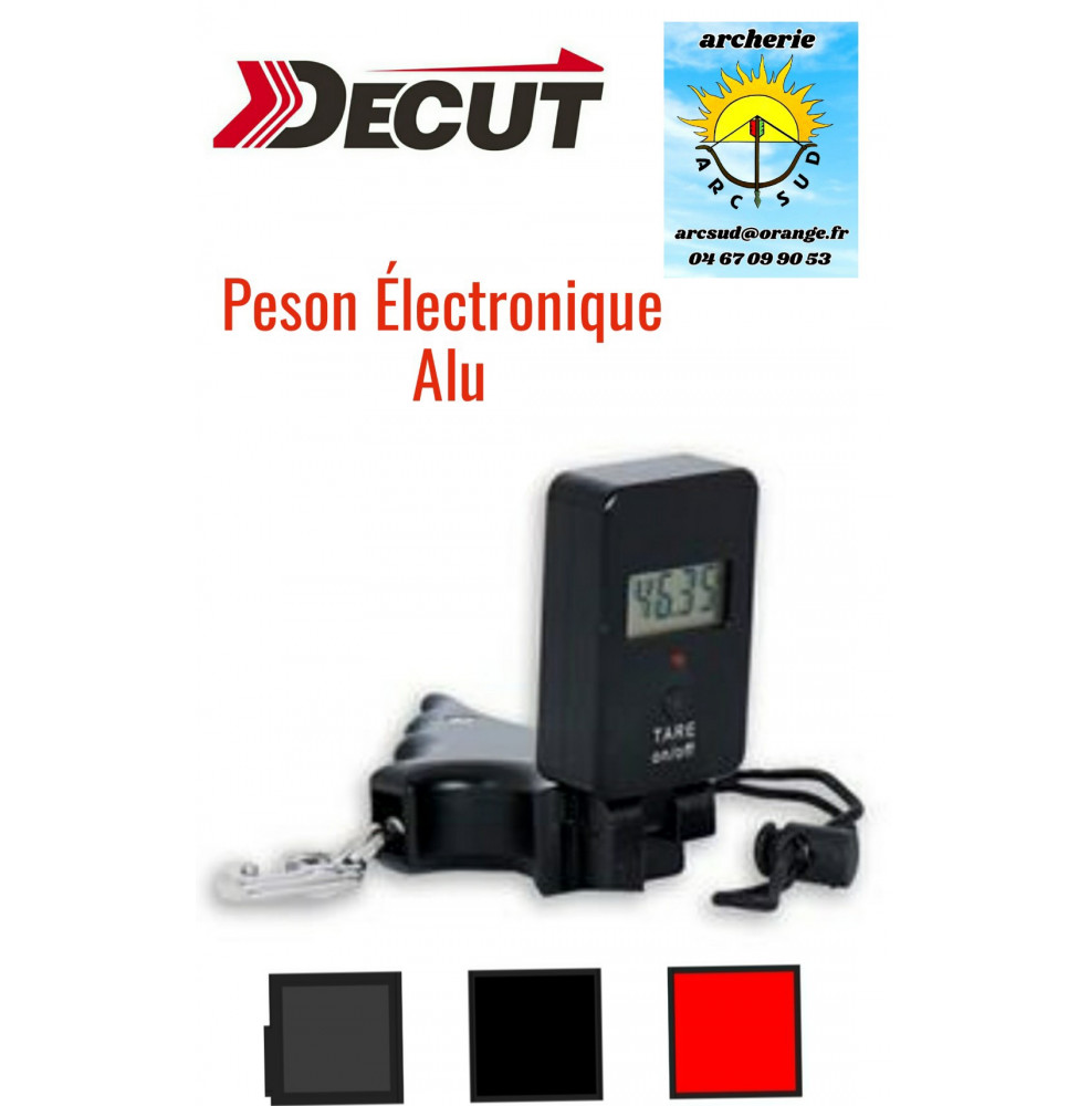 Decut peson électronique alu ref A031792