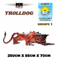 mm crafts bête 3d trolldog