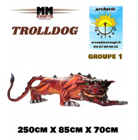 mm crafts bête 3d trolldog...