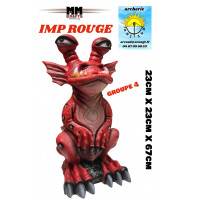 mm crafts bête 3d imp rouge...