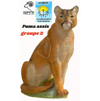 Srt bêtes 3d puma assis ref...