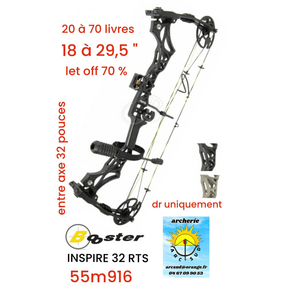 Booster arc à poulie package inspire 32 rts ref 55m916