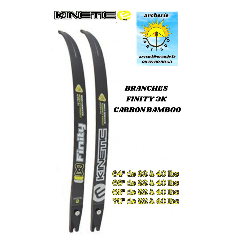 Kinetic branches finity 3k carbon bamboo ref  A041929