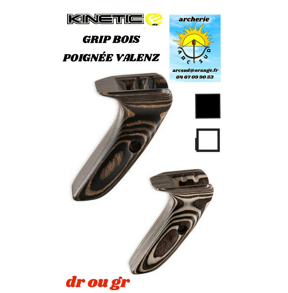 Kinetic grip bois poignée valenz ref A046010