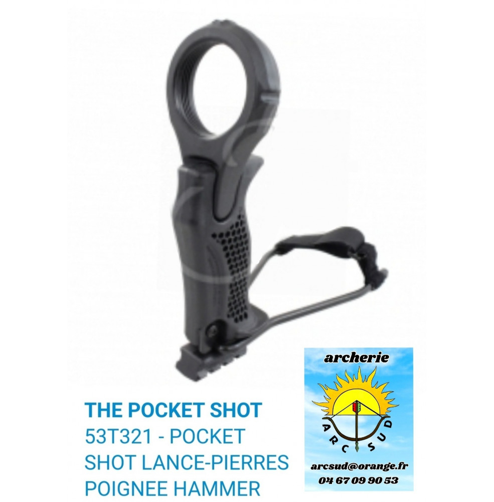 The pocket shot poignée Hammer lance pierres ref 53t321