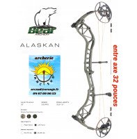 Bear arc à poulie alaskan...
