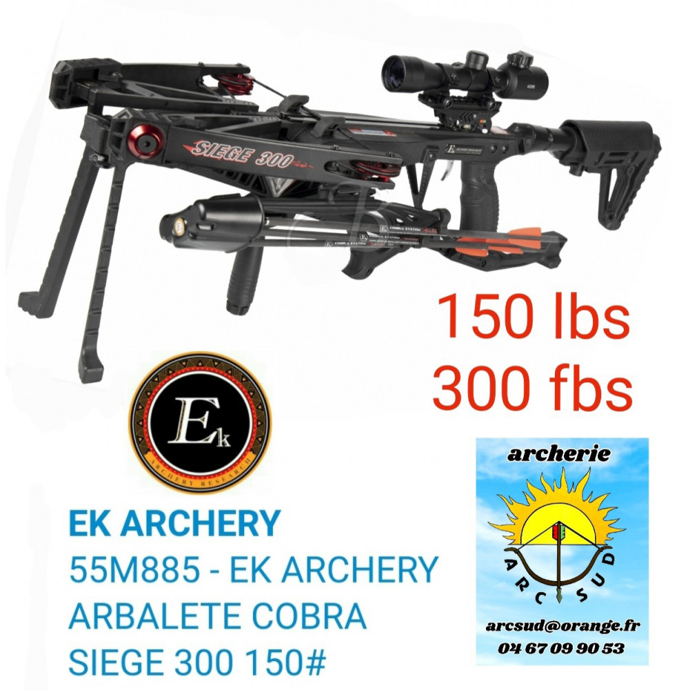 Ek archery arbalète cobra siège 300 ref 55m885
