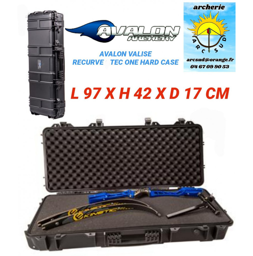Avalon valise recurve tec one hard case ref A062928