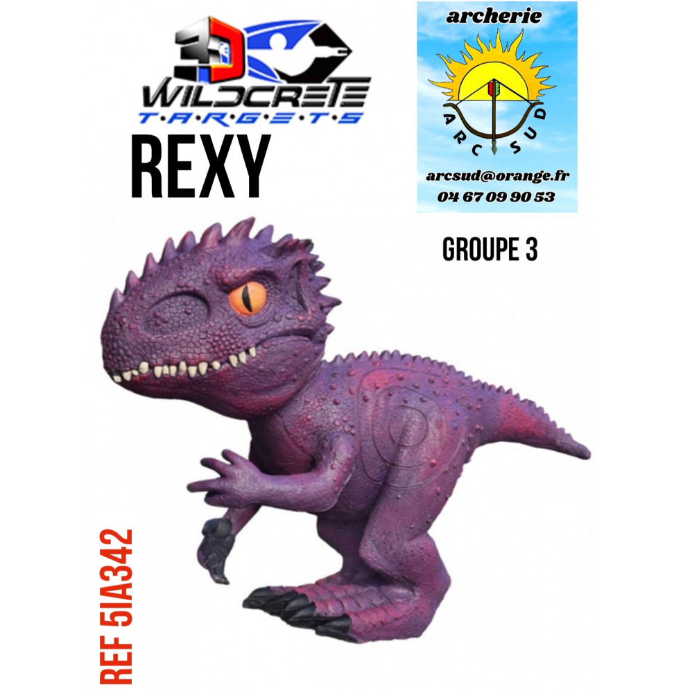 Wildcrete bêtes 3d rexy ref 51a342