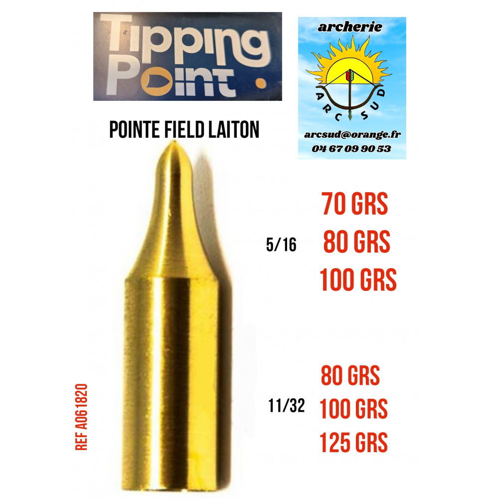 Tipping point pointe field laiton (par 12)
