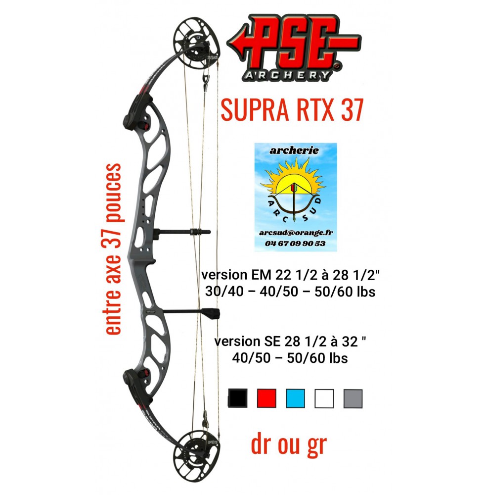 Pse arc à poulie supra rtx 37 (2023) ref A057356