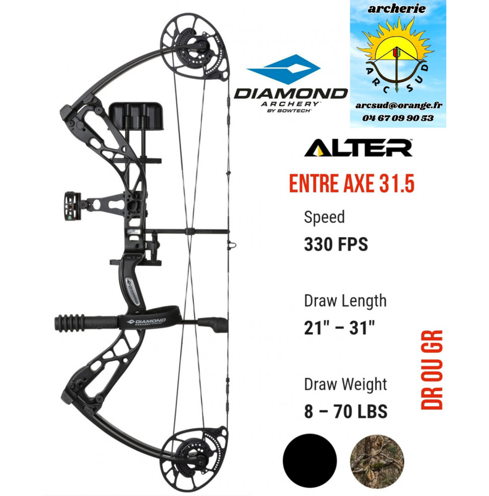 Diamond package arc à poulie alter (2023) ref A064044