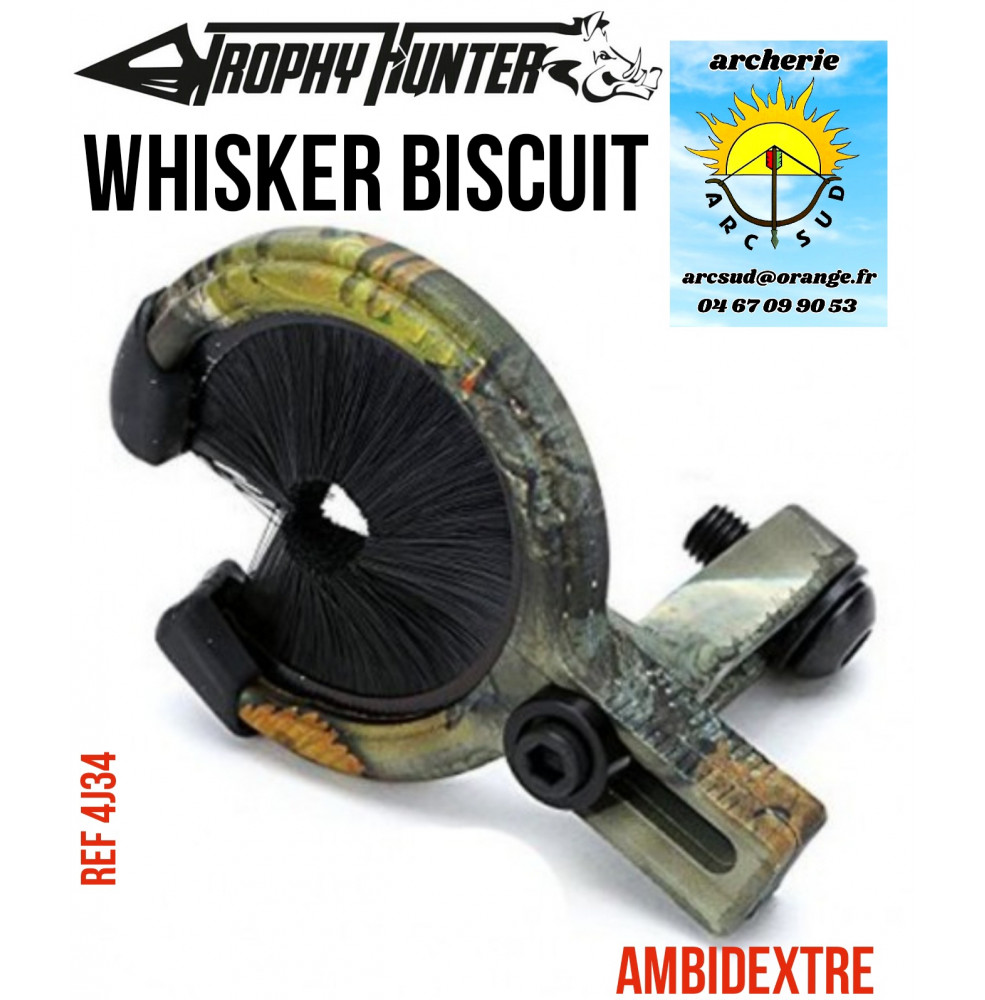 Trophy hunter repose flèches chasse whisker biscuit ref 4j34