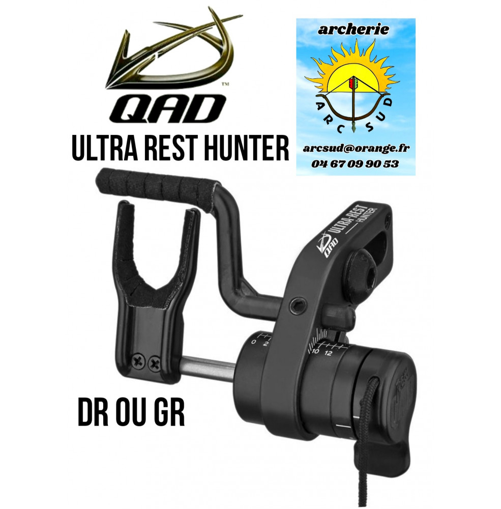 Qad repose flèches chasse ultra rest hunter ref A032571