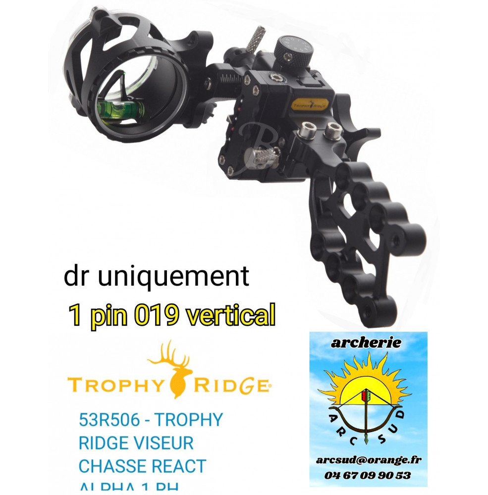 Trophy ridge viseur de chasse react alpha 1 ref 53r506