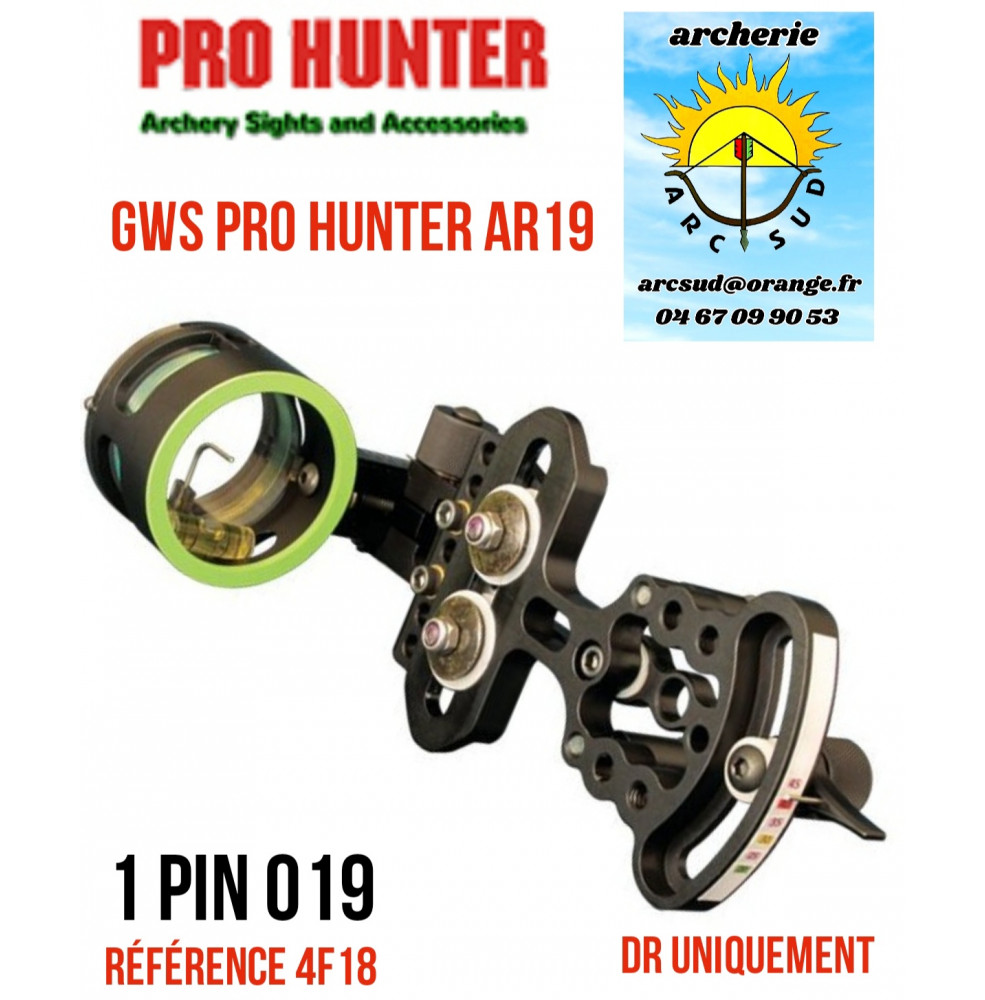 Pro hunter viseur de chasse ar 19 ref 4f18