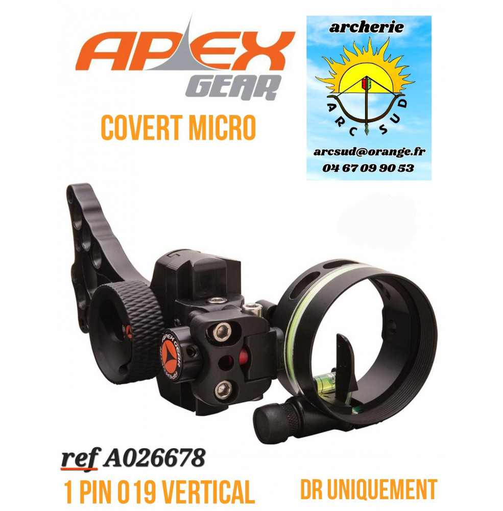 Apex gear viseur de chasse covert micro ref a026678