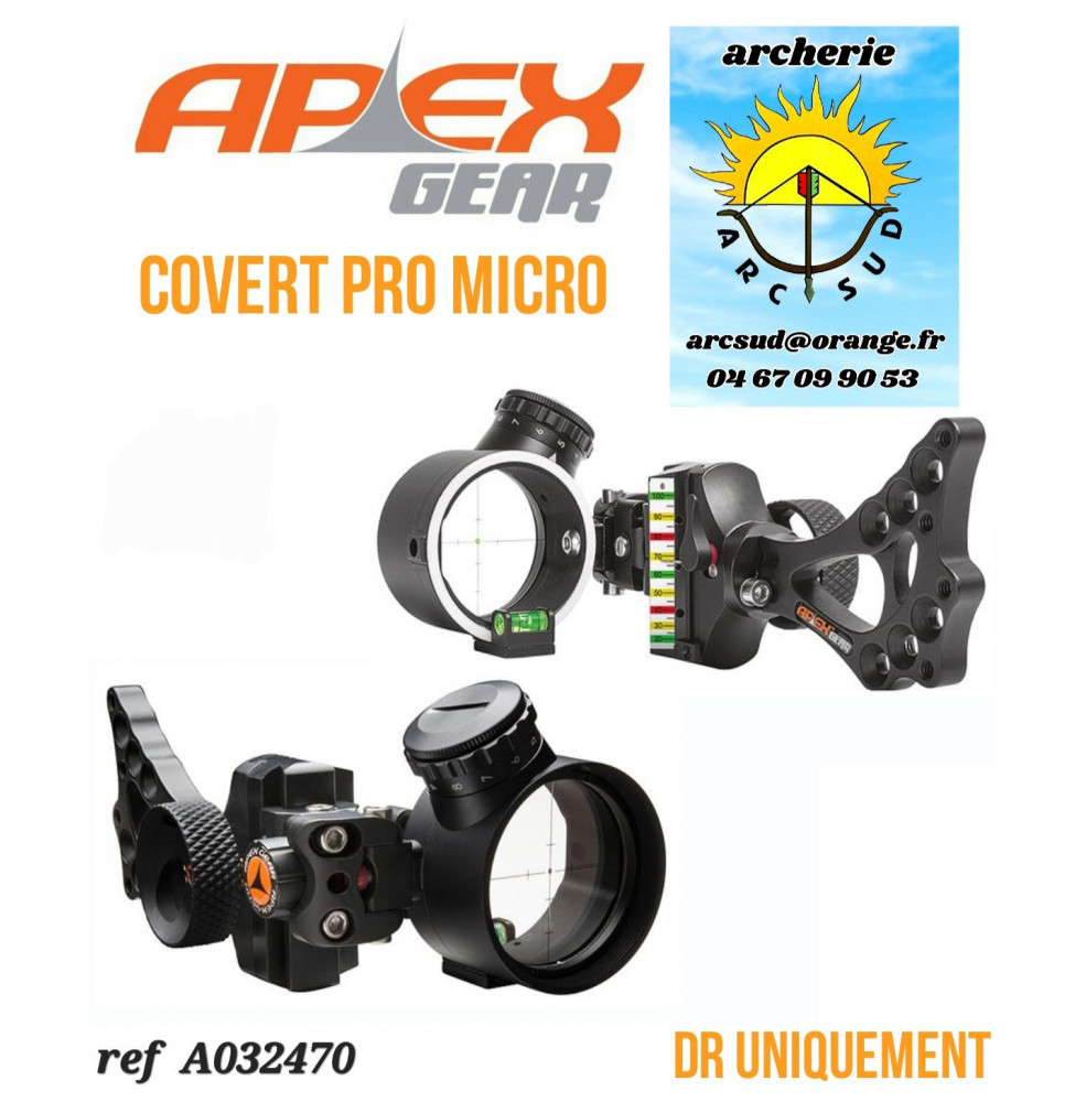 Apex gear viseur de chasse covert pro micro ref a032470